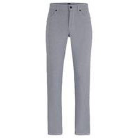 Slim-fit jeans in two-tone stretch denim, Hugo boss