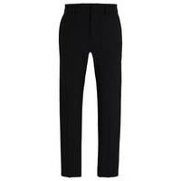 Slim-fit trousers in a performance-stretch wool blend, Hugo boss