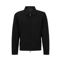 Slim-fit jacket in a performance-stretch wool blend, Hugo boss