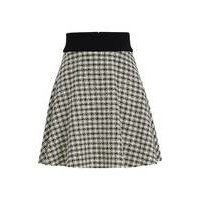 A-line skirt in cotton-blend tweed, Hugo boss