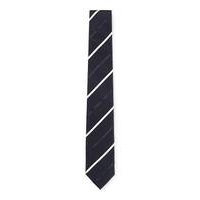 Diagonal-stripe tie in a silk-blend jacquard, Hugo boss