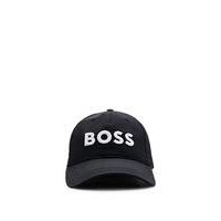 Ripstop logo cap with six panels and UV protection, Hugo boss