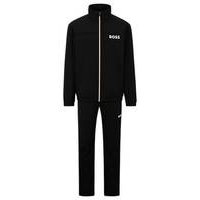 Water-repellent tracksuit with contrast logos, Hugo boss
