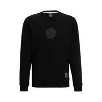 BOSS x NFL cotton-blend sweatshirt with metallic print, Hugo boss