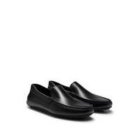 Nappa-leather moccasins with driver sole and full lining, Hugo boss