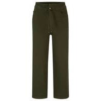Relaxed-fit trousers in a cotton blend, Hugo boss