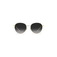 Round-frame sunglasses in lightweight titanium, Hugo boss