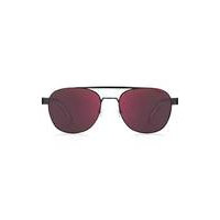 Metal-frame sunglasses with rubberised logo, Hugo boss