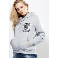 Sons Of Anarchy Classic Hoodie In Light Grey