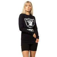 Raiders Long Sleeve Shirt Black