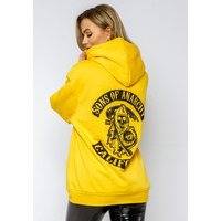 Sons Of Anarchy Hoodie In Yellow