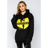 Wutang CREAM Oversize Hoodie In Black