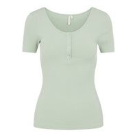 Ribbed short sleeved top, Pieces
