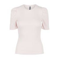 Puff sleeved rib top, Pieces