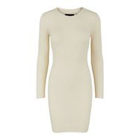 Pccrista ribbed knitted dress, Pieces