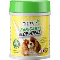 Espree Korvienhoitoaloe-wipes 60 kpl