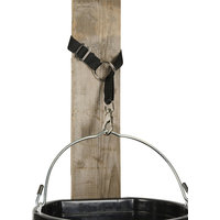 HorseGuard Kay Nylon Adjustable Bucket Holder - Black