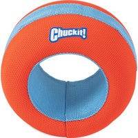 CHUCKIT Amphibious Roller Floating Dog Toy - Orange/Blue