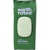 Earth Rated Wipes For Dogs 100 pcs 20x20 cm - Lavender