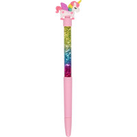 Equipage Unicorn Glitter Pen - Orchid Pink