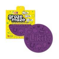 Likit Graze Maze Slowfeed Lick Mat - Purple