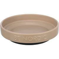 BE NORDIC Food Bowl in Ceramic/Rubber - Taupe