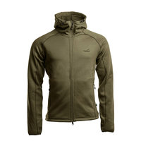 Arrak Outdoor Powerfleece Hood Man - Oliivi/Vihreä (S)