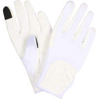 Equipage Kenji Riding Gloves White (XS)
