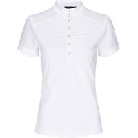 Equipage Teen Hazel Show Shirt, Short Sleeve - White (152)