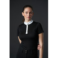 Equipage Maisy Short Sleeve Competition Top - Black (XS)