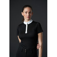 Equipage Maisy Short Sleeve Competition Top - Black (M)