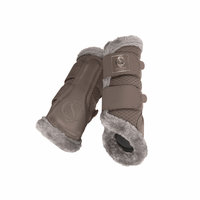 Eskadron Classic Sports Mesh FauxFur Tendon Boots - Deep Taupe (Large)