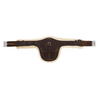 LIPPO Stud Guard Girth Smart With Fur - Brown (110 cm), Källquist Equestrian