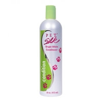 Pet Silk Bright White Conditioner, 473 ml