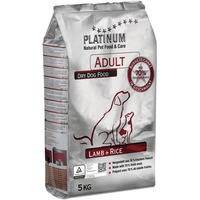 Platinum Adult Lammas & riisi, puolikostea (5 kg)