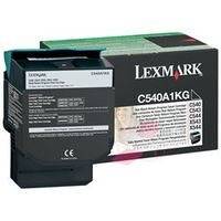 Musta värikasetti LE-C540A1KG, Lexmark